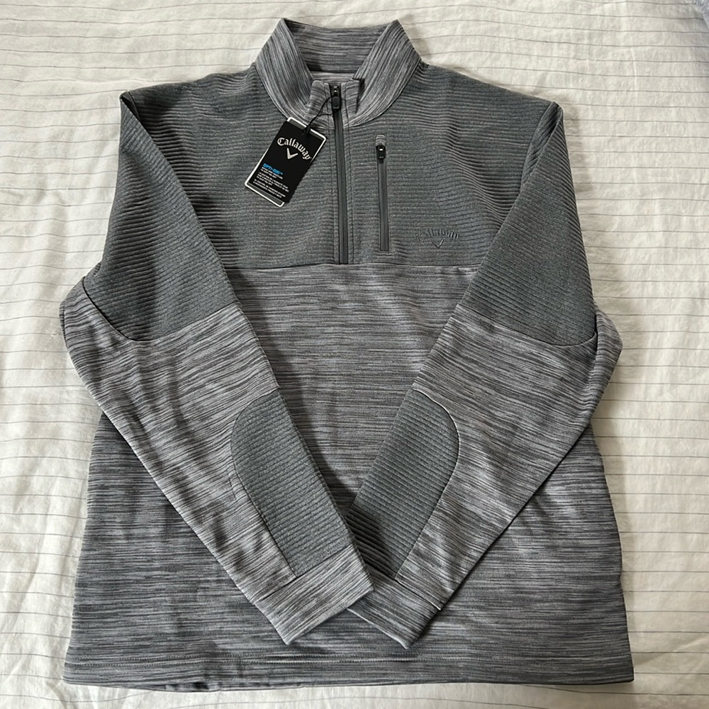 NWT Callaway Mens Quarter Zip